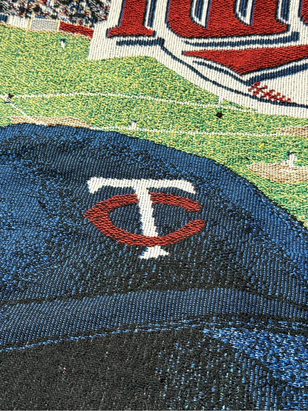 Minnesota Twins “Home Field Advantage” 50” X 60” Woven Tapestry Throw